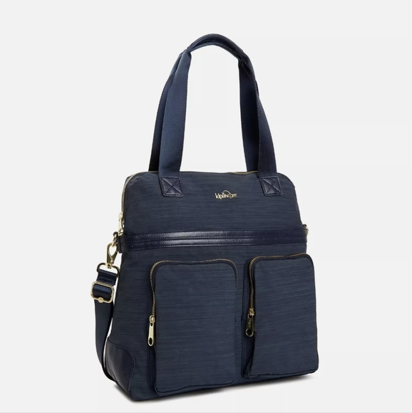 Kipling Camryn True Dazz Navy Laptop Bag B1427 - Picture 4 of 12